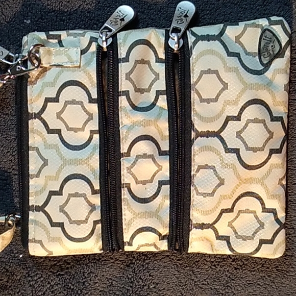 Gloveit shoulder slimline triple pocket purse - Picture 3 of 5